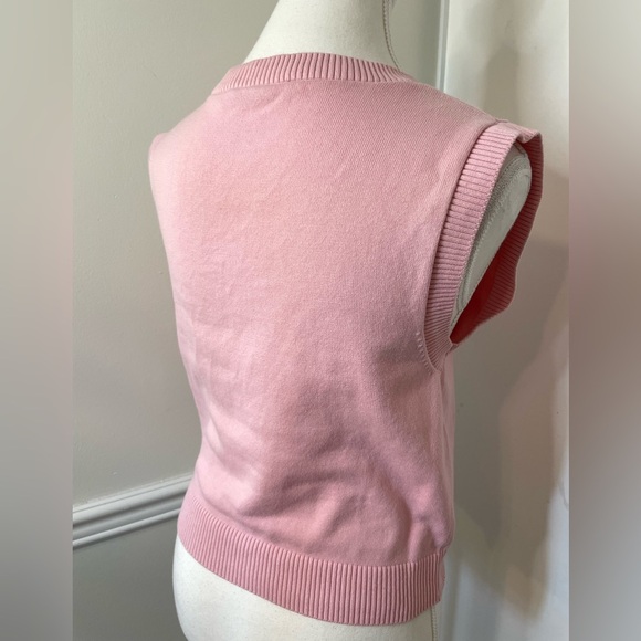 Zara Sleeveless Crew Neck Sweater Vest S - Picture 8 of 10